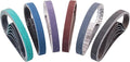 36Pcs 1/2 x 12 Inch Sanding Belts for Official Work Sharp Knife & Tool Sharpener (WSKTS & WSKTS-KT/MK1 & MK2), 6 Each of 80/120/240/400/1000/2500 Grits 1/2" x 12" Replacement Sharpening Belts