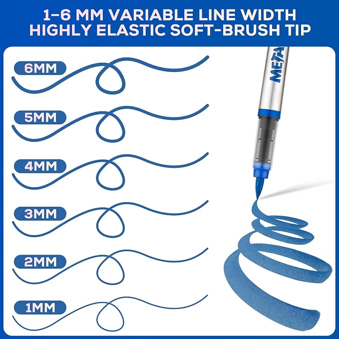Metallic Acrylic Paint Markers, Fabric Paint, DIY Crafts - Image 2