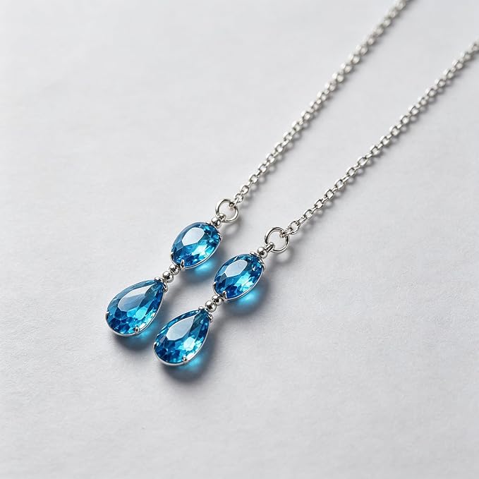 AierCrystal Aquamarine Color Cubic Zirconia Loose Beads Unset - Image 9