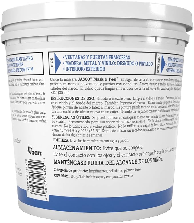 JASCO Liquid Mask & Peel, Liquid Masking Tape, 1 Quart - Image 8