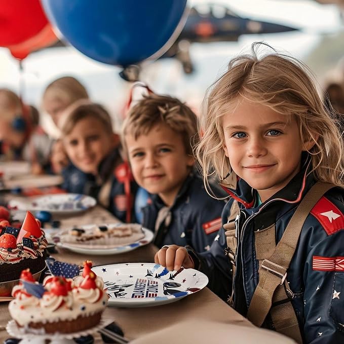 Fighter Pilot Party Decorations Set - Image 6