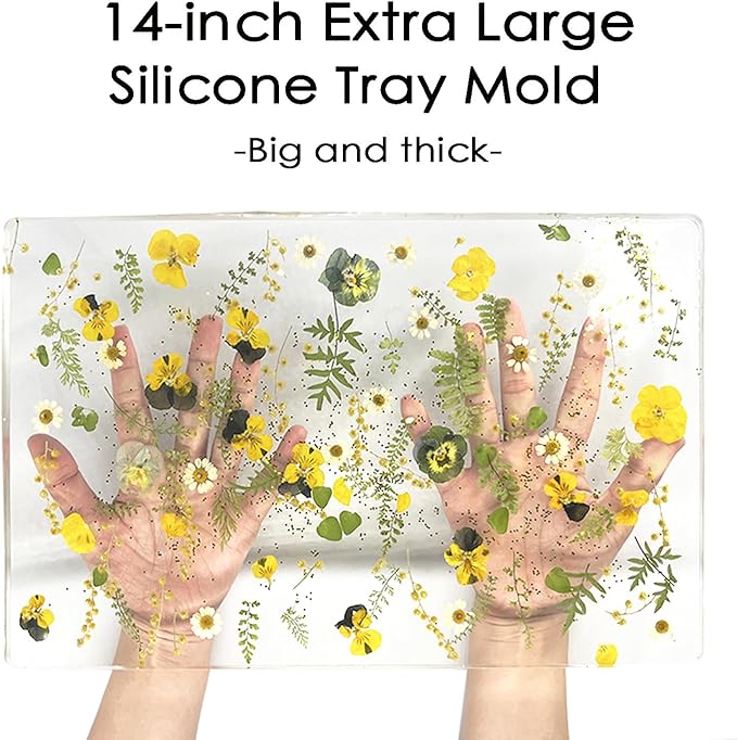 14-inch Extra Large Silicone Tray Mold - Image 3