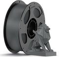 ANYCUBIC PETG Filament 1.75mm, 3D Printer Filament, Dimensional Accuracy +/- 0.02mm, Exceptional Toughness, Print with Most FDM 3D Printers, 1KG Reusable Spool, Dark Grey