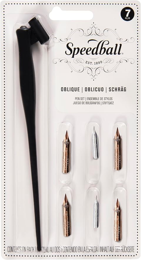 Speedball Oblique Pen Set by SpeedballArt