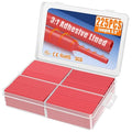 XHF UL Listed 225 Pcs 3:1 Waterproof Heat Shrink Tubing Kit Marine Grade Adhesive Lined Heat Shrink Tube, Insulation Sealing Oil-Proof Wear-Resistant Red