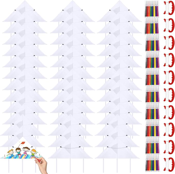 Libima 40 Pieces DIY Blank Kite by Libima