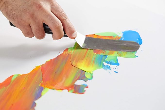Liquitex Professional Freestyle Large Painting Knife, No. 5 - Image 9