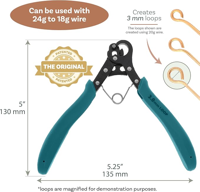 The Beadsmith Original One Step Looper | Create and Trim Consistent 3 mm Loops - Image 3