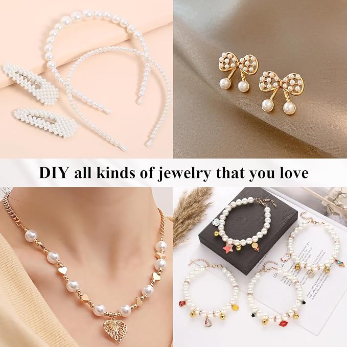 Phinus 2450 Pcs Pearl Beads - Image 5