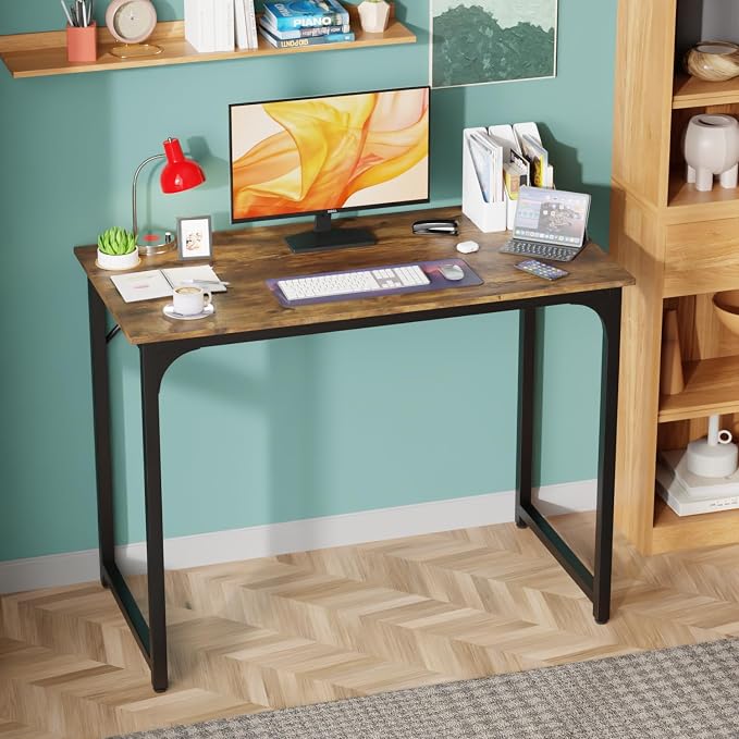 PayLessHere 32/39/47 inch Computer Desk Study Writing Table, Adjustable feet - Image 2