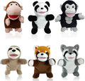 6 Pcs Animal Hand Puppets for Kids by Unknown