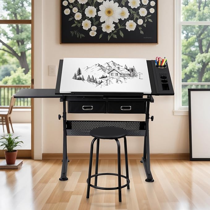 ZENY Adjustable Drafting Table - Image 2