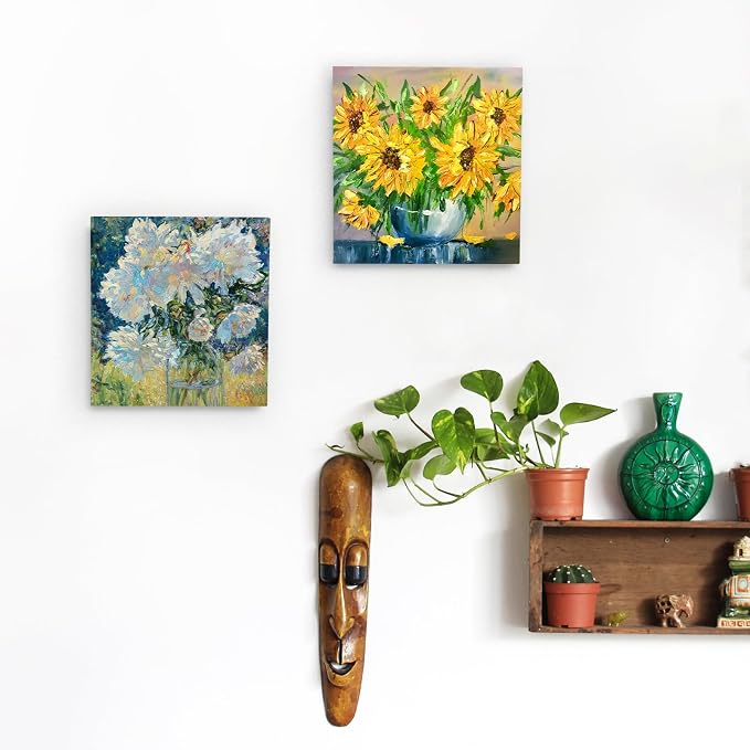 Falling in Art 2 Pack 8x8'' Unfinished Gallery Birch Wood Canvas Panels | Birch - Image 7
