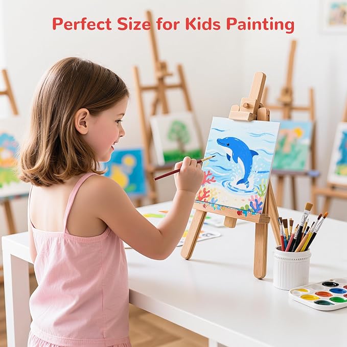 100 Pack 4x6 Inch Mini Painting Canvas Boards - Image 2