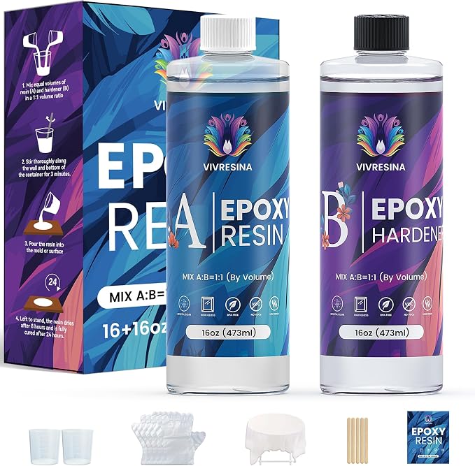 Vivresina Epoxy Resin Kit 32 OZ by VIVRESINA-VIVRESINA