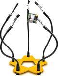 KOTTO Third Hand Professional Soldering Stand Tool PCB Holder Five Arms Helping by KOTTO