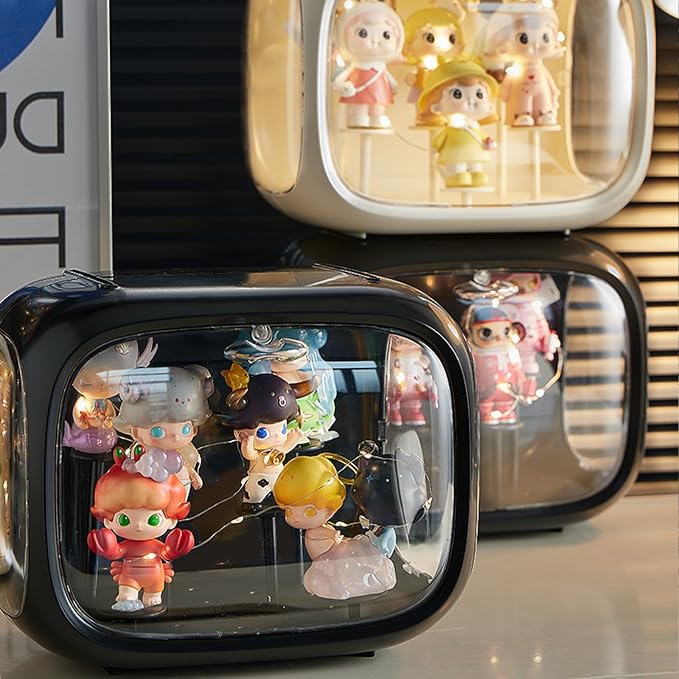Clear Acrylic Display Case for Figures - Image 2