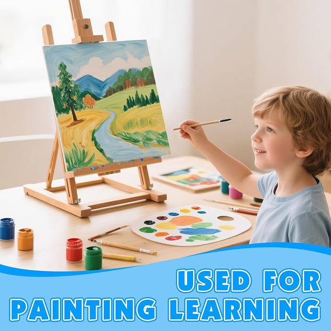 ESRICH Canvas for Painting, 3 Pack Square Canvas Boards for Painting 12x12 100% - Image 5