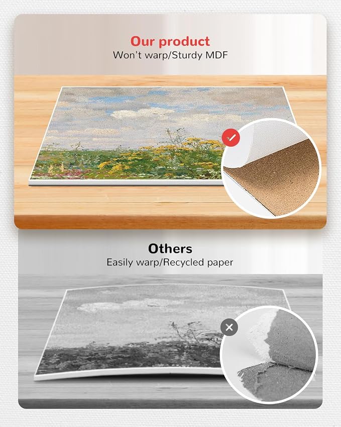 60Pcs 8x10 Canvas Boards for Kids PaintingInch Art Canvas Panels | 100% Cotton - Image 3