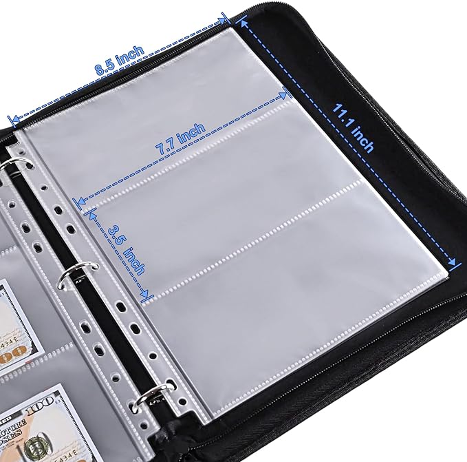 Currency Album with 180 Pockets - Image 4
