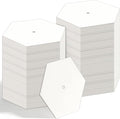 300 PCS 2" White Hexagon Piecing Paper Templates, Quilting Templates Accessories by Neworkg