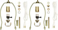 Creative Hobbies® Make-A-Lamp Kit #ML3-12S Complete Lamp Parts Kit by CreativeHobbies