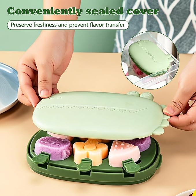 Silicone Popsicle Mold Fun Shaped Dinosaur Popsicle Silicone Molds - Image 4