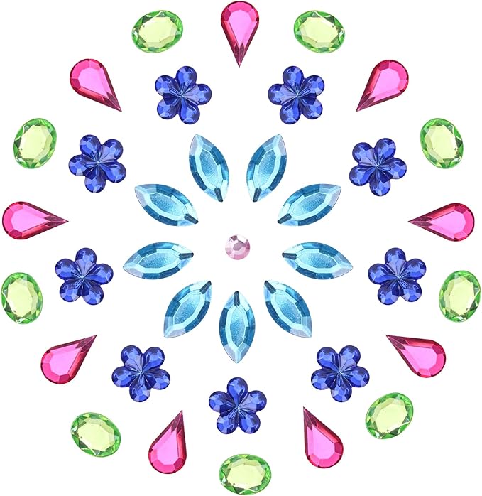 JPSOR 1500pcs Rhinestone Gems Jewels - Image 5