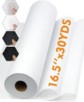 PLANTIONAL Medium Weight White Iron-On Non-Woven Fusible Interfacing: 16.5" x by PLANTIONAL