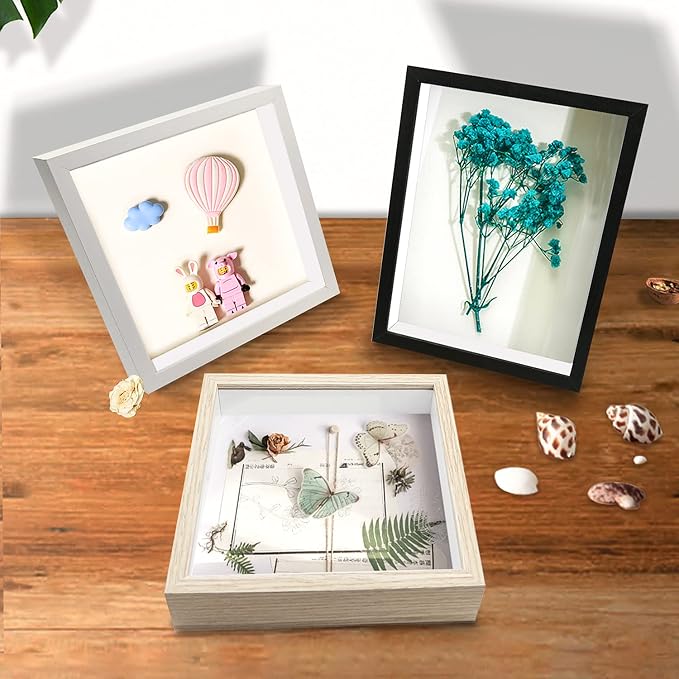 8x8 Shadow Box Frame Display Case - Image 6