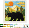 BEUNITONE Bear and Nature Style Punch Needle Kit by BEUNITONE
