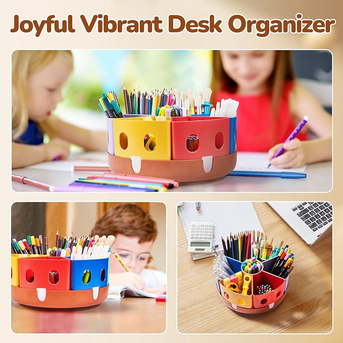 GAMENOTE Rotating Art Supplies Organizer - Image 5