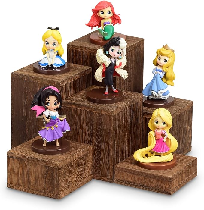 MOOCA Wooden 6 Pcs Square Risers by Mooca