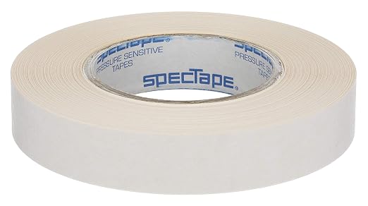 ST501 Double Sided Adhesive Tape, 36 yds Length x 1" Width Paper by Spectape