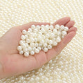 DUQGUHO 8mm Pearls for Crafting Pearl Beads for Jewelry Making Plastic Beads by DUQGUHO