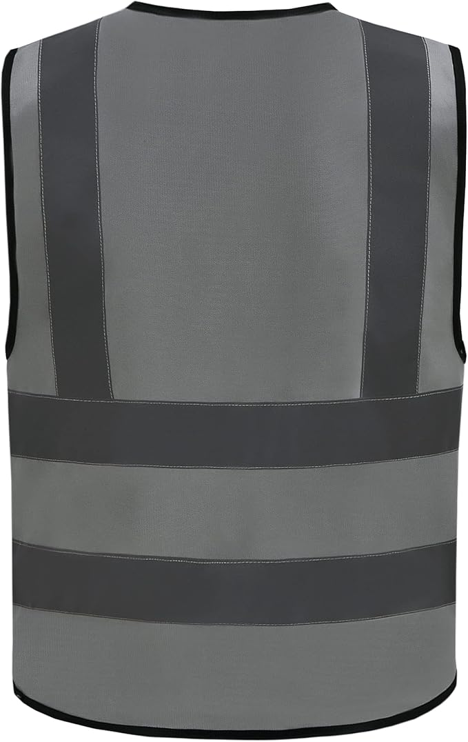 A-SAFETY XSmall grey manager vest work