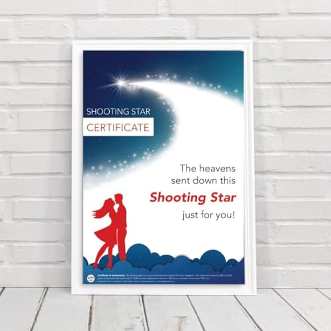 happylandgifts® Romantic Gift Set | Shooting Star | Unusual Gift | Real - Image 3