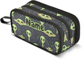 Custom Green Aliens Space Pencil Case Box Boys Girls Personalized Name Large by BOENLE-WELCOMEYOURCOMING