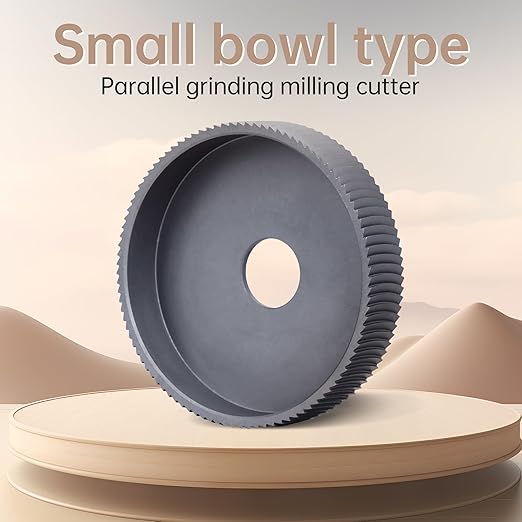 Angle Grinder Wood Carving Disc Set Milling Cutter Grinding disc, 4 and 1/2 Attachments with 5/8 inch Arbor, Cutting Wheel Can be Used for Wood, OPP, Soft Metal (Primary Color 75mm/22mm)