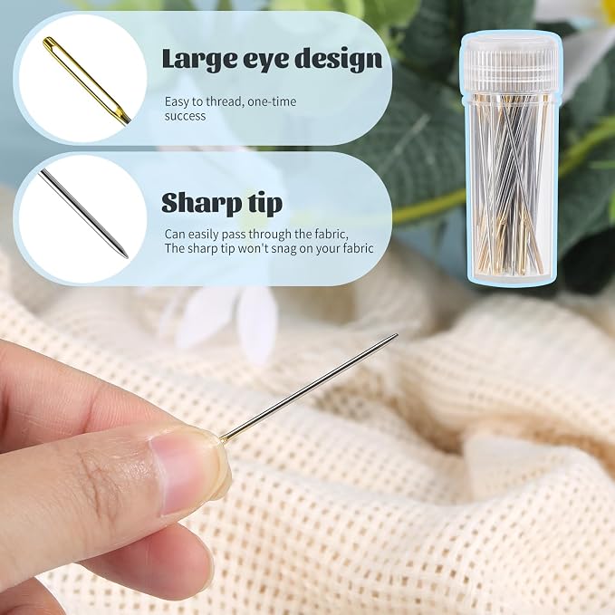 ZXIIXZ 72 Pcs Cross Stitch Supplies, Embroidery Kit - Image 5