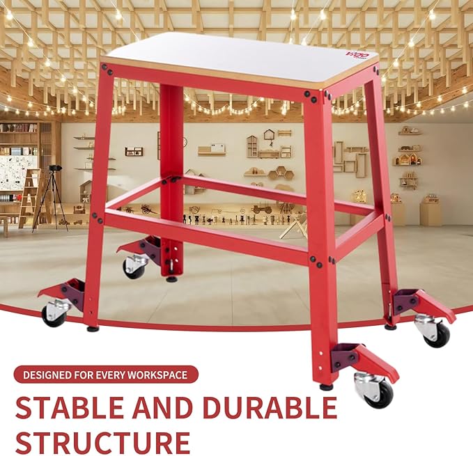 Universal Planer Stand, Drill Press Stands with Wheels, 700 lbs Heavy Loads, Tool Stands for Woodworking and Garage, for Most Scroll Saw Stand, Bench Grinder Stand, Jointer Stand, Bandsaw Stand