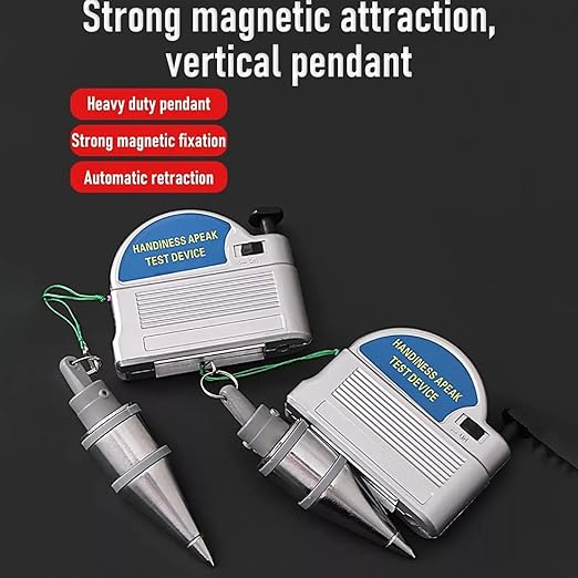 Retractable Plumb Bob, Automatically Stretch Line Quickly Stabilize Magnetic Retractable Plum Bob, for Construction Industry Assignments with 19.7 Ft Auto Recoil Cord & Quick-Stabilizing (1 Pcs)