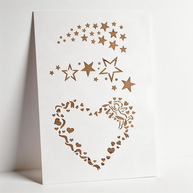 TIAMECH A4 Stars Meteor Stencil - Image 6