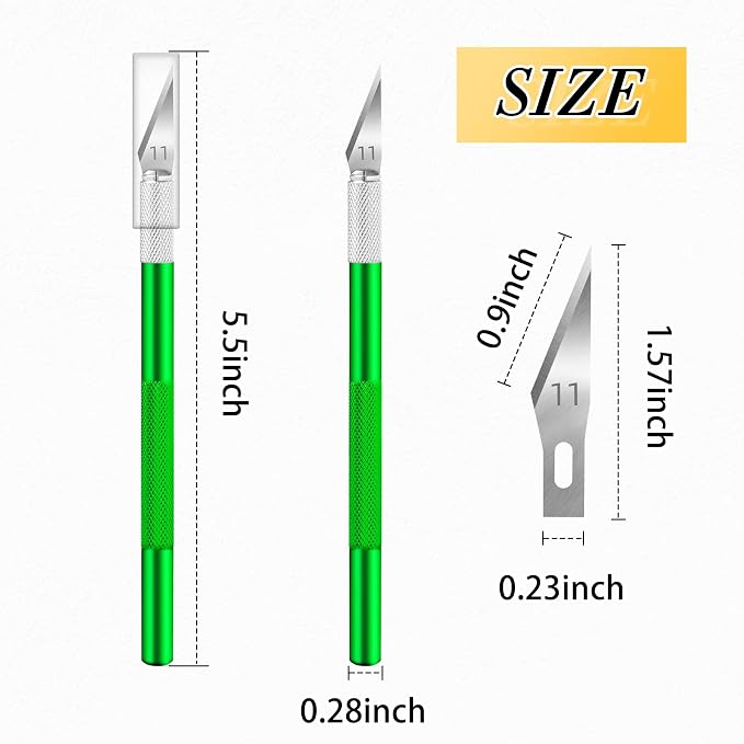 JTIEO Exacto Knife, Hobby Knife, 74 Pack - Image 6