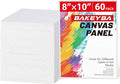 60Pcs 8x10 Canvas Boards for Kids PaintingInch Art Canvas Panels | 100% Cotton by Unknown