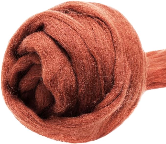 3.53oz Needle Felting Wool Roving Wool by Jupean