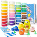 Drawdart Air Dry Clay- 36 Colors Modeling Clay Kit by Drawdart