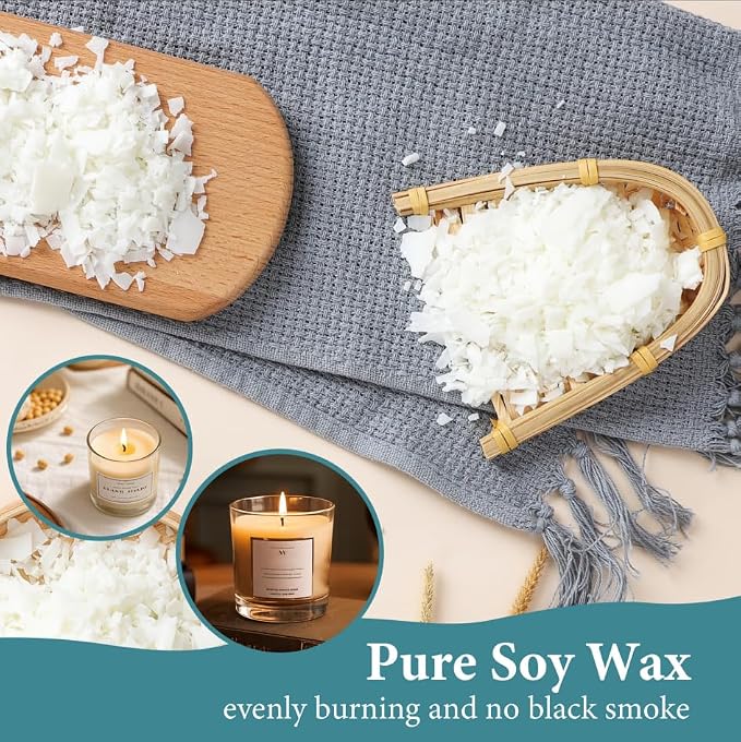 SAEUYVB Candle Making Kit, Soy Wax - Image 4