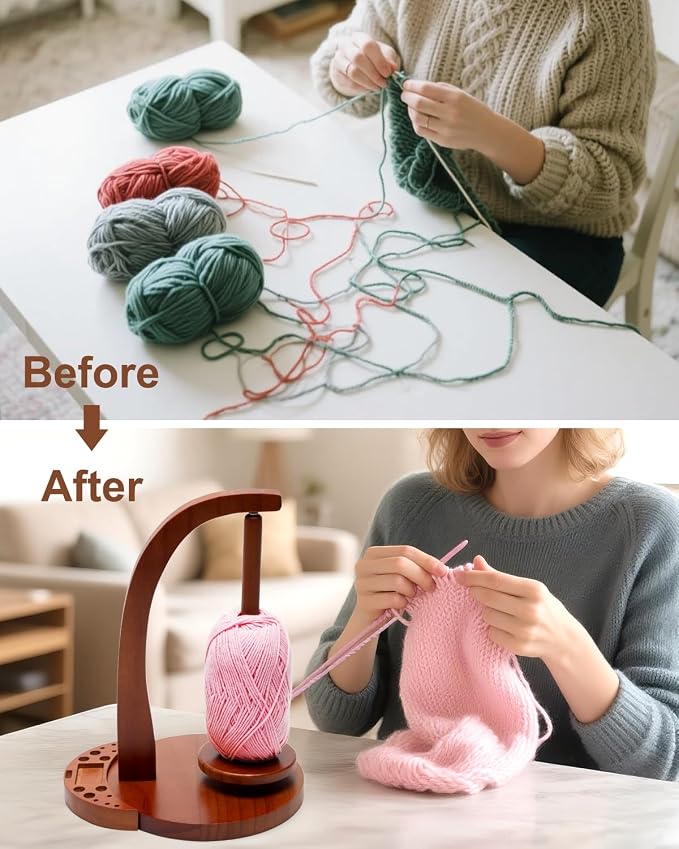 eZAKKA Magnetic Yarn Holder Spinner - Image 3
