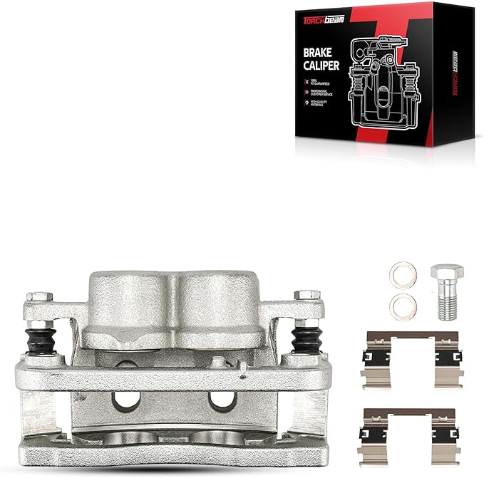 Torchbeam Front Brake Caliper for Chevrolet Silverado 1500 2008-2018, GMC Sierra 1500 2008-2018, Chevrolet Tahoe 2008-2020, GMC Yukon 2008-2020, Front Left or Front Right Caliper Replace # 18P4919A